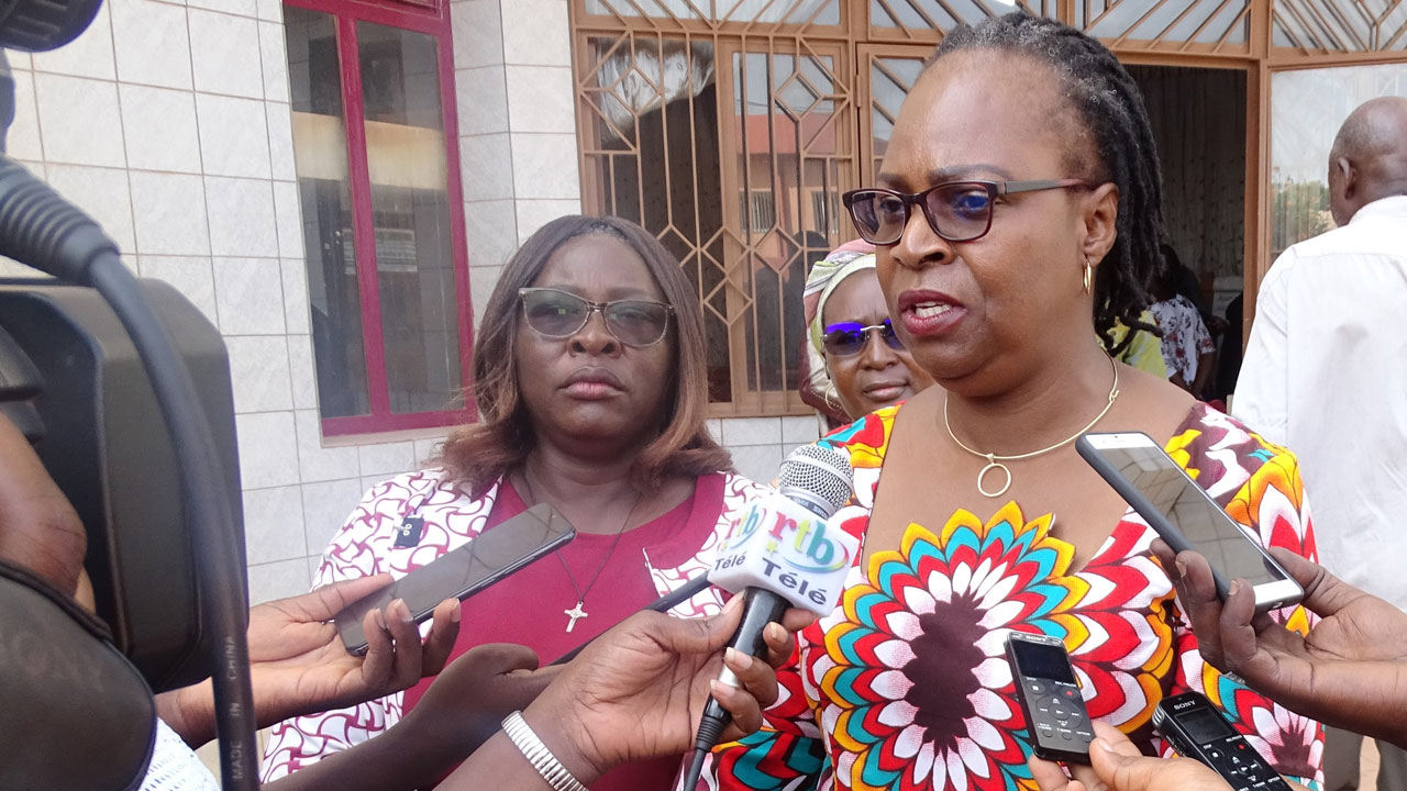 Madame Caroline OUEDRAOGO, Responsable en Gestion des Savoirs et Communication des projets du portefeuille FIDA au Burkina